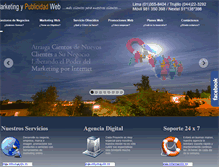 Tablet Screenshot of marketingypublicidadweb.com